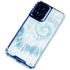 Blue and White Tie Dye Moto G 5G (2024) Clear Case
